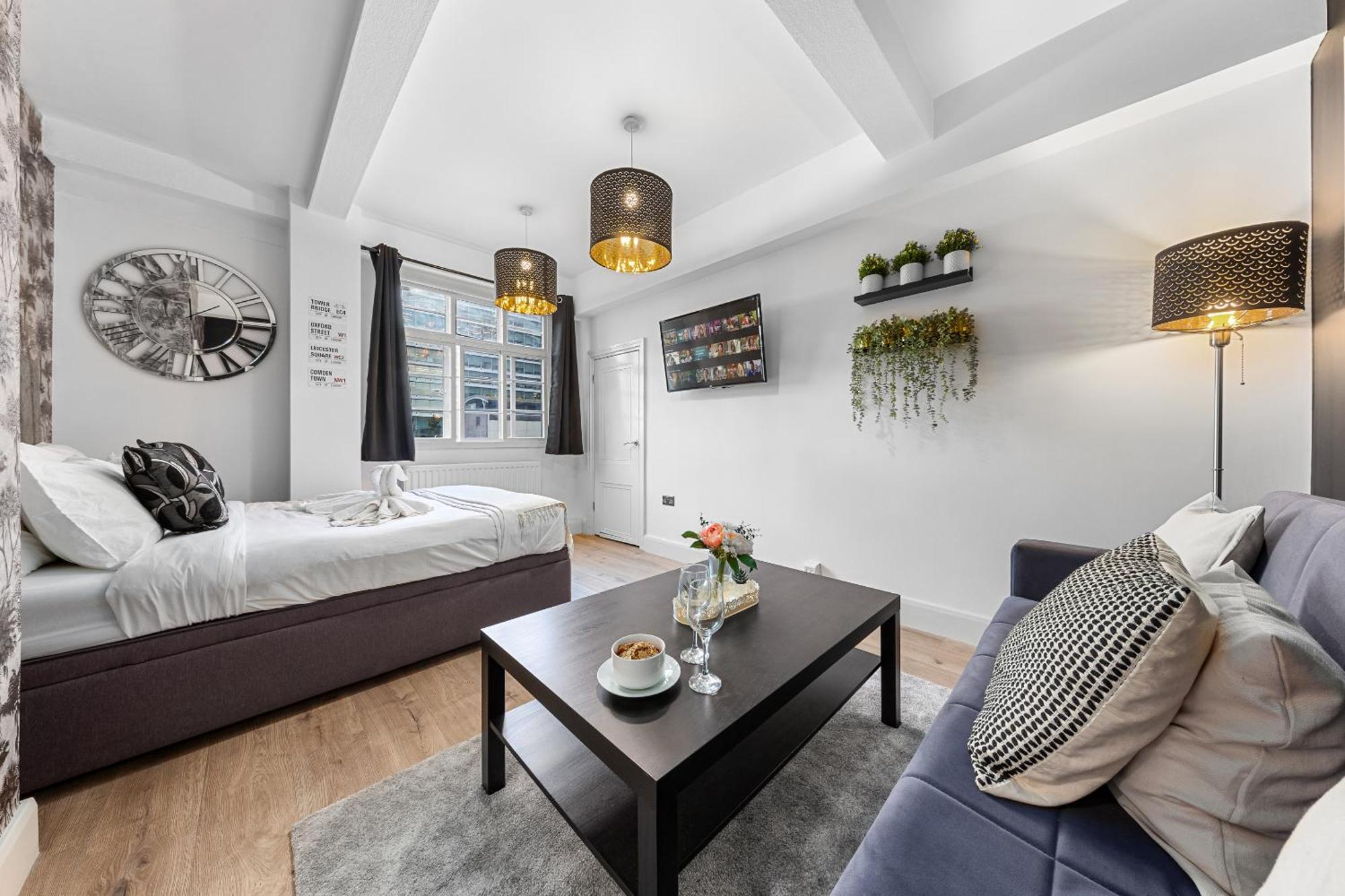 Central London Luxury, Relaxing Apartment! 2 Mins From Paddington Station! Exterior photo